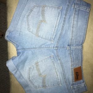 Size 0 California Vintage jean shorts (stretchy)